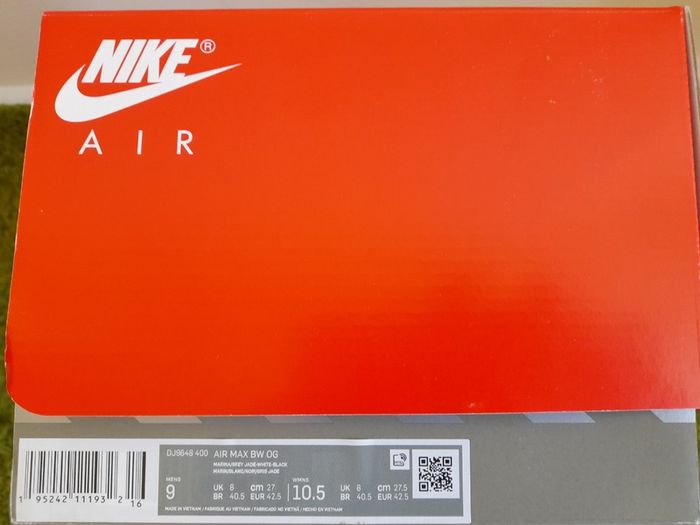Nike Air Max BW OG Marina (2021) UK-8/EUR-42.5 DJ9648-400 Marina/White/Black/Grey Jade-2021