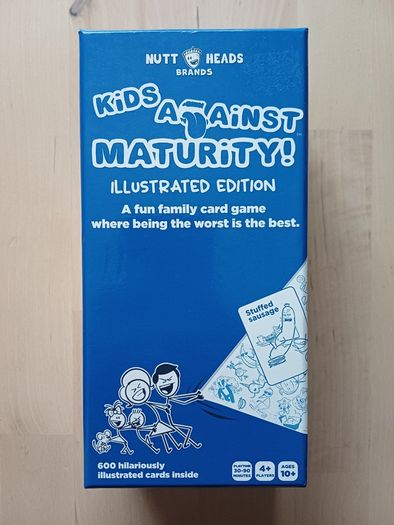 Cards Against Maturity Family Party Card Game 2018