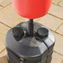 Punch bag with boxing gloves Image 3
