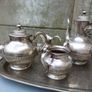 Antique Silver-Plated Teaset Image 2