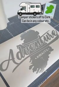 Map of Ireland stickers (Special offer price)