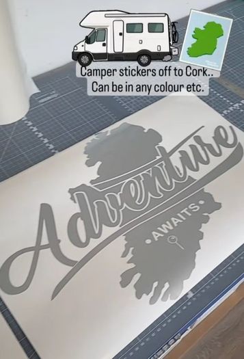Map of Ireland stickers (Special offer price)