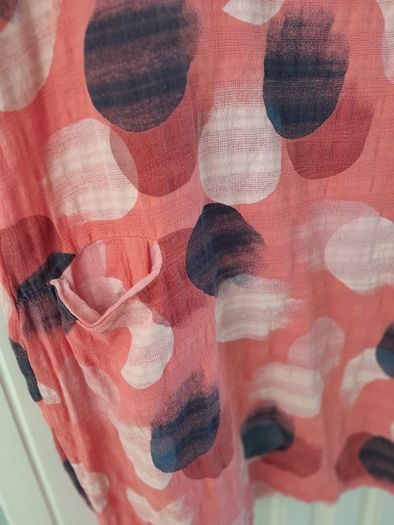 Tunic 30% linen & 70% Cotton New