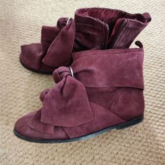 Zara girl leather ankle boots