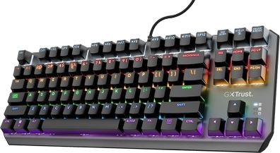 TRUST GXT 834 Callaz TKL Mechanical Gaming Keyboard, German QWERTZ NEW