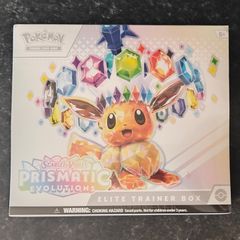 FREE Tracked Shipping, Pokemon Prismatic Evolutions Elite Trainer Box