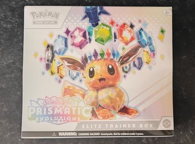 FREE Tracked Shipping, Pokemon Prismatic Evolutions Elite Trainer Box