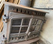 stove with back boiler