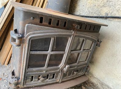 stove with back boiler
