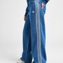 NEW Adidas Firebird Adicolor Denim Pants Image 4