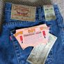 Levi's Original 501, Preshrunk Jeans, Made in USA, 1993 Image 2