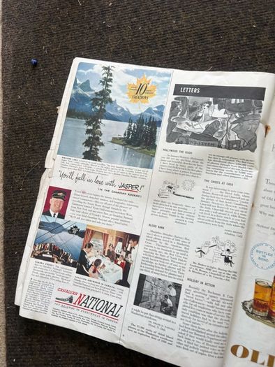 Vintage HOLIDAY Magazine April 1949 New York Issue Illustrated Travel Magazine Mid-Century Americana