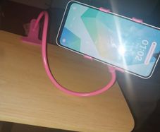 Flexible Gooseneck Phone Holder 360 Adjustable Clip for Bed& Desk Long Arm Stand for All Phones