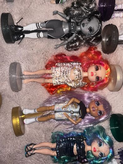Rainbow hight doll collection and house