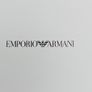 Emporio Armani Navy Leather Shoes Size UK 3.5 New Image 3