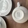 10 Coffe cups and saucers plus 4 clear mugs Image 3