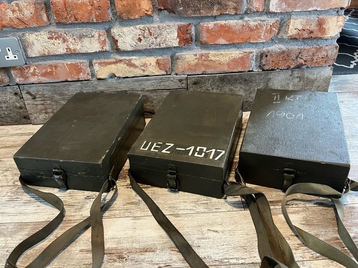 vintage military Weather station