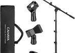 Tripod Boom Sheet Microphone Stand Metal Portable with Carrying Bag, for Performance Singing Speech Wedding Stage and Outdoor (FREE POSTAGE)