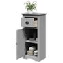 Bathroom Cabinet Grey Image 3