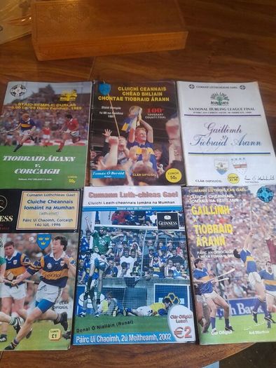 Vintage Tipperary Hurling Programmes