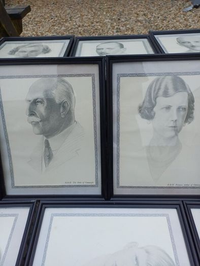 Vintage House of Windsor Portraits
