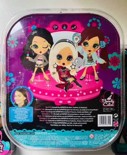 2006 Mattel Rockabelle Beauty Cuties Fashion Doll plus extras