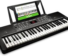 54 Key Keyboard Piano with Speakers, Microphone, 300 Sounds, 300 Rhythms, 40 Demo Songs, Educational Tools and Music Rest (FREE SHIPPING)