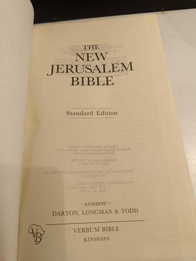 The New Jerusalem Bible