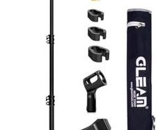 Microphone Stand - Tripod Boom Mic Stand with Carrying Bag (Tripod)