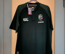 Canterbury British & Irish Lions 2025 Poly Polo shirt in dark green