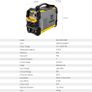 NEW SALE | 220V MMA Welder, 200A ARC Welder Machine IGBT Digital Display LCD Hot Start Welder with Electrode Holder,Work Clamp, Input Power Adapter Cable Image 4