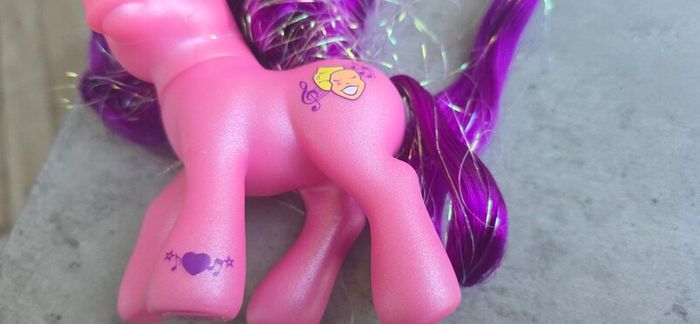 Silver Song Extra long Hair MLP G3 My Little Pony 2002