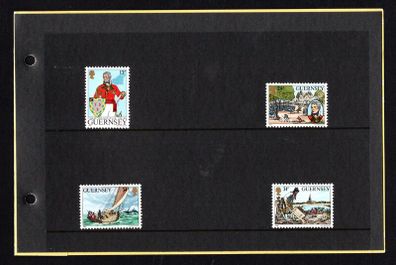 1984 Guernsey 50th Death Anniversary of Lieutenant Sir John Doyle 1756-1864 Commemorative Stamps Presentation Pack