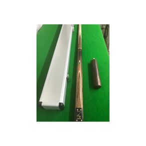 Handmade 3/4 Multi Spliced Ash Snooker Cue Set with Case + Mini butt, 18oz 9.5mm tip