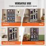 Media Storage Cabinet, 9-layer DVD Shelf Holds up to 756 CDs, Adjustable CD Shelves 27 Compartments, Protects & Organizes Music, Movie Image 3