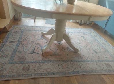 Soft Washable Multicolour Vintage Rug - Amelia. 160cm x 230cm,