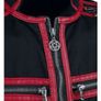 Gothicana Men's Between-Seasons XXL Jacket with Faux Leather Details (Brand New and Unopened) Image 3