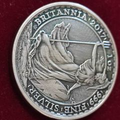 2017 1 oz Silver Britannia limited edition