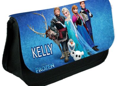 Disney Frozen personalized pencil case Make up bag School Birthday Gift Boys Girls with your own name on it! / back to school stationery