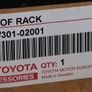Genuine Toyota Corolla E21 (2019 onwards) saloon roof rack Image 4