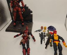 MARVEL DC Po2er Rangers Trandformers Action Figures