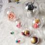 2 Pieces Wedding / Xmas  Plastic bubble Ball Ornament Decor (5cm) Image 10
