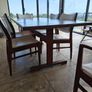 dinner table, 6 chairs Image 5