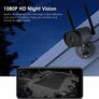 Security Camera Outdoor with 25m Night Vision,4dBi Antenna Wireless WiFi Wired CCTV Camera System,1080P Video Home IP Surveillance Camera,2-Way Audio,Motion Detection,Alarm,IP66,Support PC/App (FREE POSTAGE) Image 3