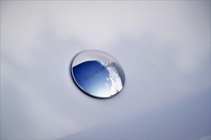 Luxury Unique Mastella design double wash basin.