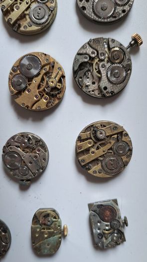 Lot of 60 Ladies Wrist movements incl: Rolex Unicorn Prima