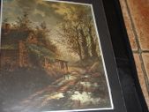 unframed silk picture