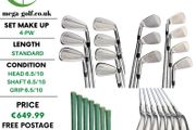 Ping i230 Irons / 4-Pw / Dynamic Gold X100 X-Stiff / Red Dot