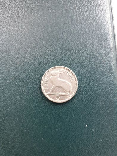 1928 Irish Threepence
