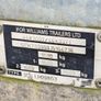 20ft x 8ft tri axle flat bed trailer Image 6